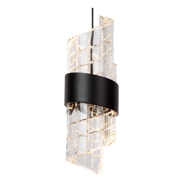 Lucide KLIGANDE - Hanglamp - LED Dimb. - 5x7,8W 2700K - Zwart - detail 1